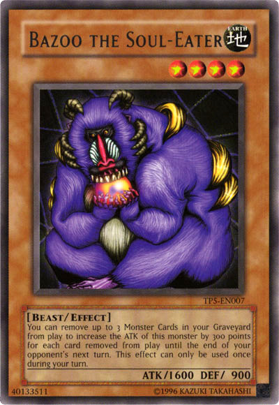 Bazoo the Soul-Eater [TP5-EN007] Rare 