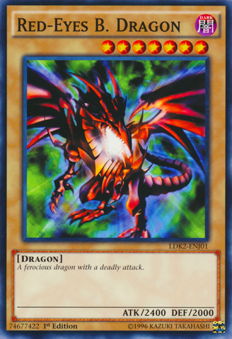 Red-Eyes B. Dragon [LDK2-ENJ01] Common 