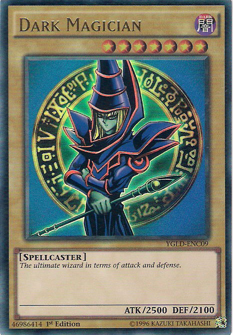 Dark Magician [YGLD-ENC09] Ultra Rare 