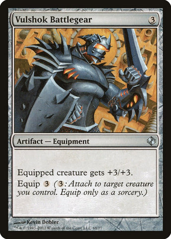 Vulshok Battlegear [Duel Decks: Venser vs. Koth] 