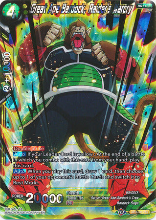 Great Ape Bardock, Raider's Warcry (DB1-061) [Dragon Brawl] 