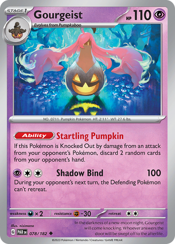 Gourgeist (078/182) [Scarlet &amp; Violet: Paradox Rift] 