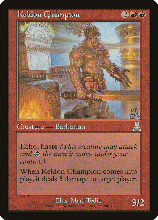 Keldon Champion [Urza's Destiny] 