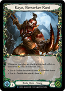 Kayo, Berserker Runt [U-CRU002] (Crucible of War Unlimited) Unlimited Rainbow Foil 