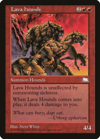Lava Hounds [Weatherlight] 