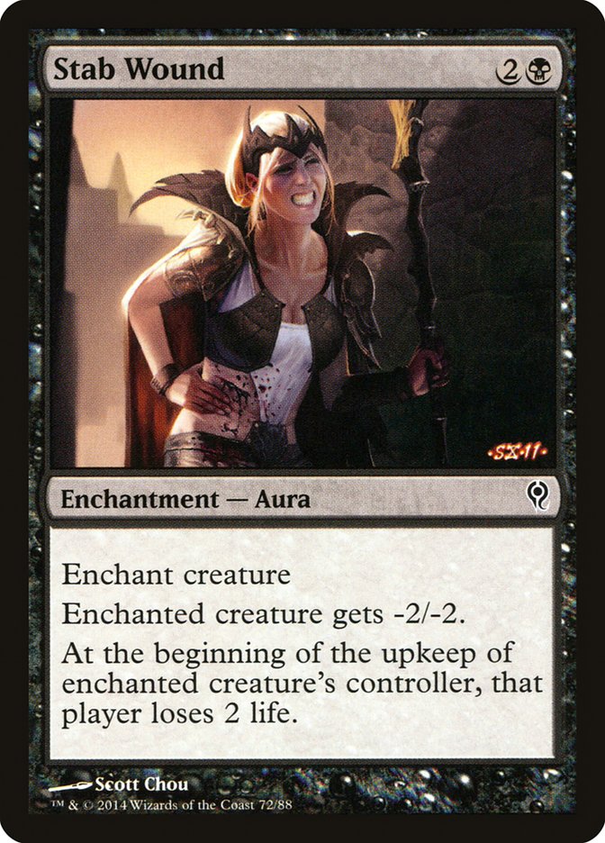 Stab Wound [Duel Decks: Jace vs. Vraska] 