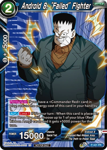 Android 8, "Failed" Fighter (Championship Pack 2022 Vol.2) (P-421) [Promotion Cards] 