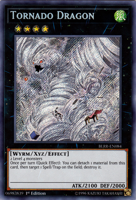 Tornado Dragon [BLRR-EN084] Secret Rare 
