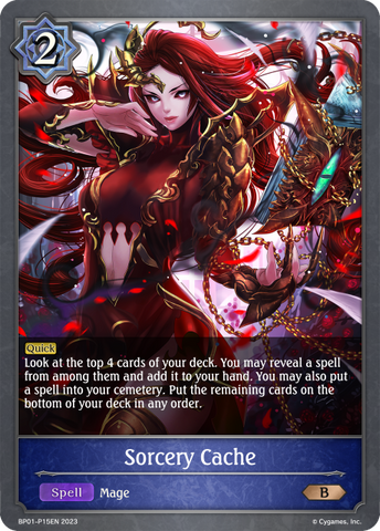 Sorcery Cache (BP01-P15EN) [Advent of Genesis] 