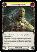 Awakening Bellow (Yellow) [WTR033-C] (Welcome to Rathe) Alpha Print Normal 
