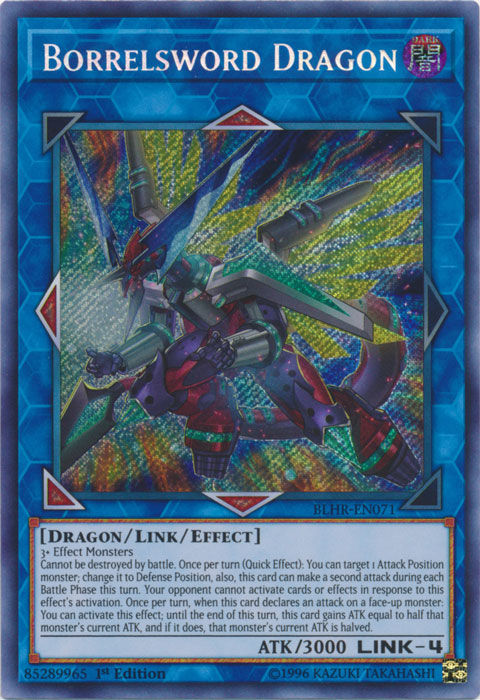 Borrelsword Dragon [BLHR-EN071] Secret Rare 