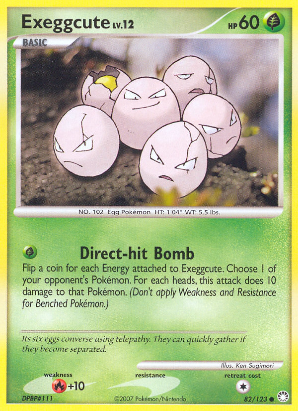 Exeggcute (82/123) [Diamond &amp; Pearl: Mysterious Treasures] 