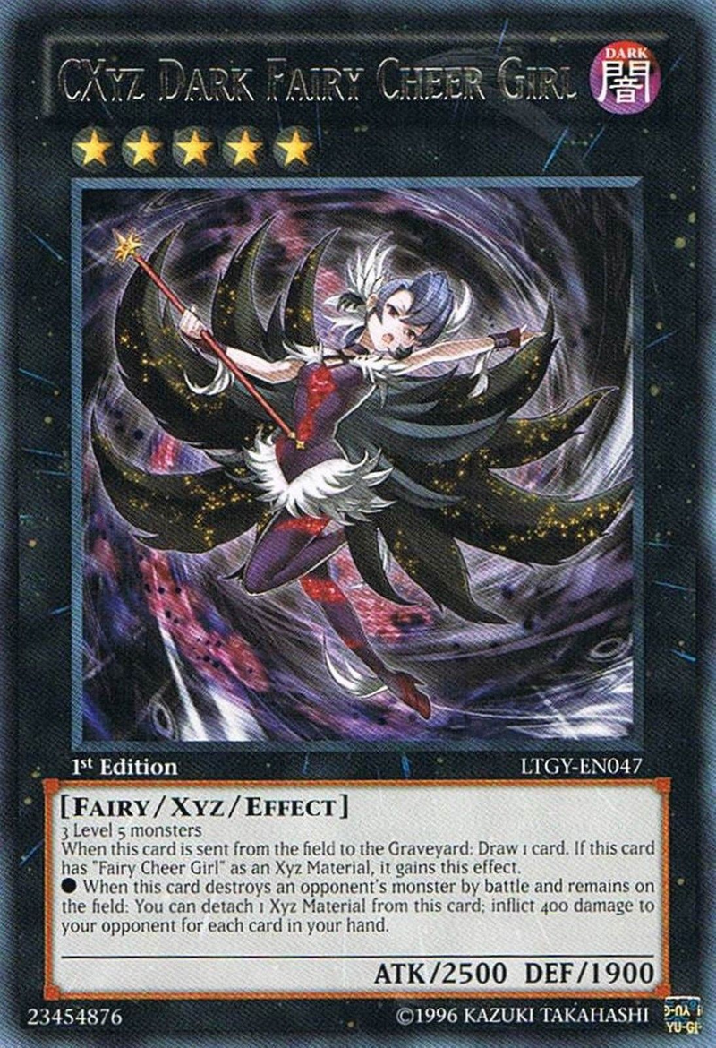 CXyz Dark Fairy Cheer Girl [LTGY-EN047] Rare 