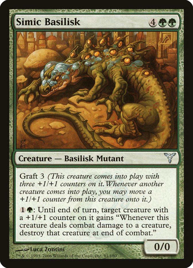 Simic Basilisk [Dissension] 