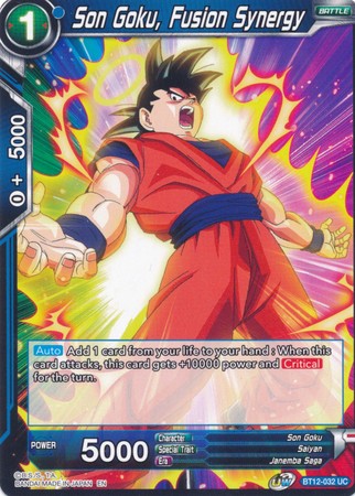 Son Goku, Fusion Synergy (BT12-032) [Vicious Rejuvenation] 