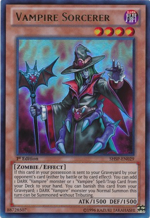 Vampire Sorcerer [SHSP-EN029] Ultra Rare 