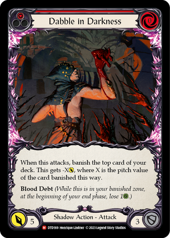Dabble in Darkness [DTD169] (Dusk Till Dawn) Rainbow Foil 