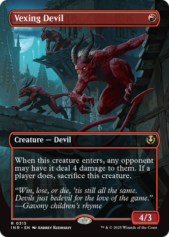 Vexing Devil (Borderless) [Innistrad Remastered] 