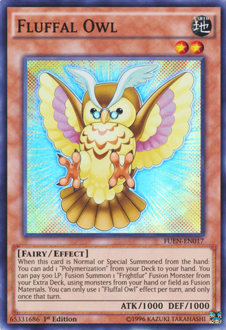 Fluffal Owl [FUEN-EN017] Super Rare 