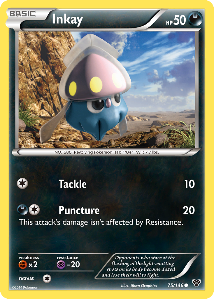 Inkay (75/146) [XY: Base Set] 