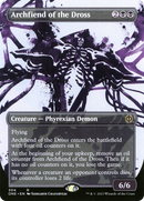 Archfiend of the Dross (Borderless Ichor) [Phyrexia: All Will Be One] 