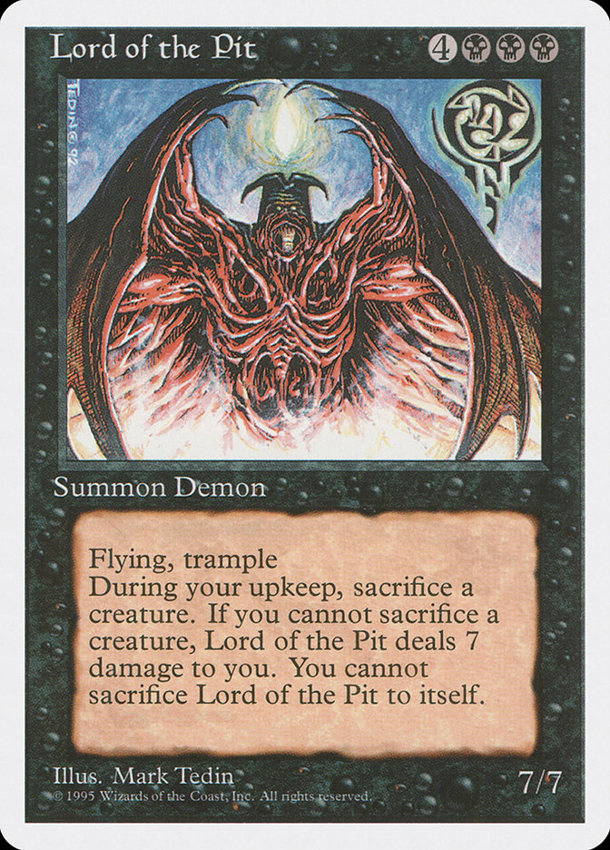 Lord of the Pit [Fourth Edition] 