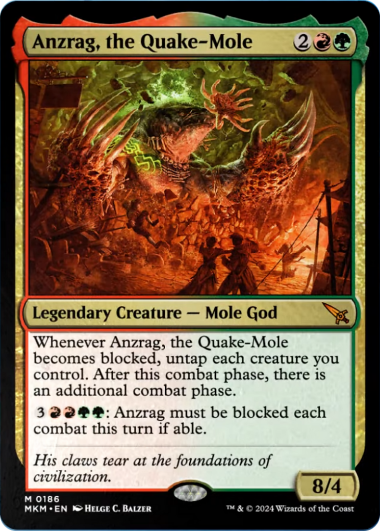 Anzrag, the Quake-Mole [Murders at Karlov Manor] 