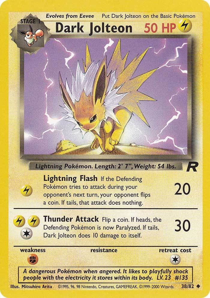 Dark Jolteon (38/82) [Team Rocket Unlimited] 
