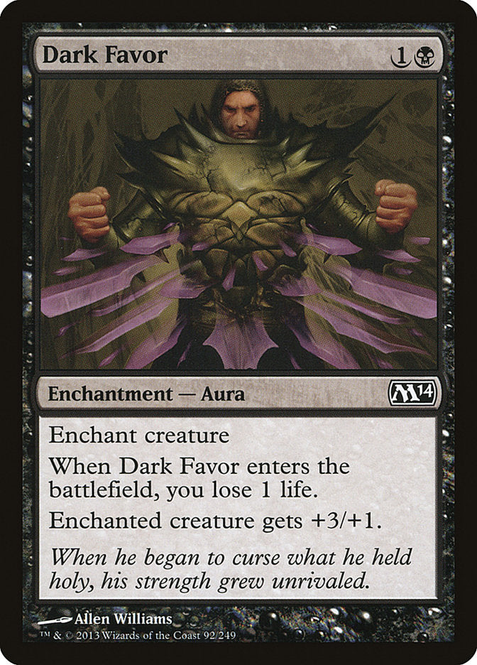 Dark Favor [Magic 2014] 