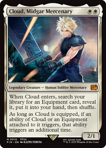Cloud, Midgar Mercenary [FINAL FANTASY] 