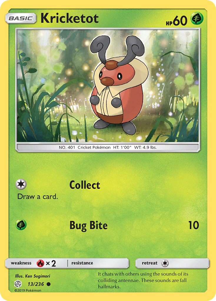 Kricketot (13/236) [Sun &amp; Moon: Cosmic Eclipse] 