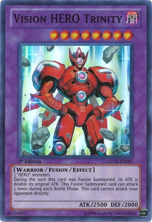 Vision Hero Trinity [GENF-EN091] Super Rare 