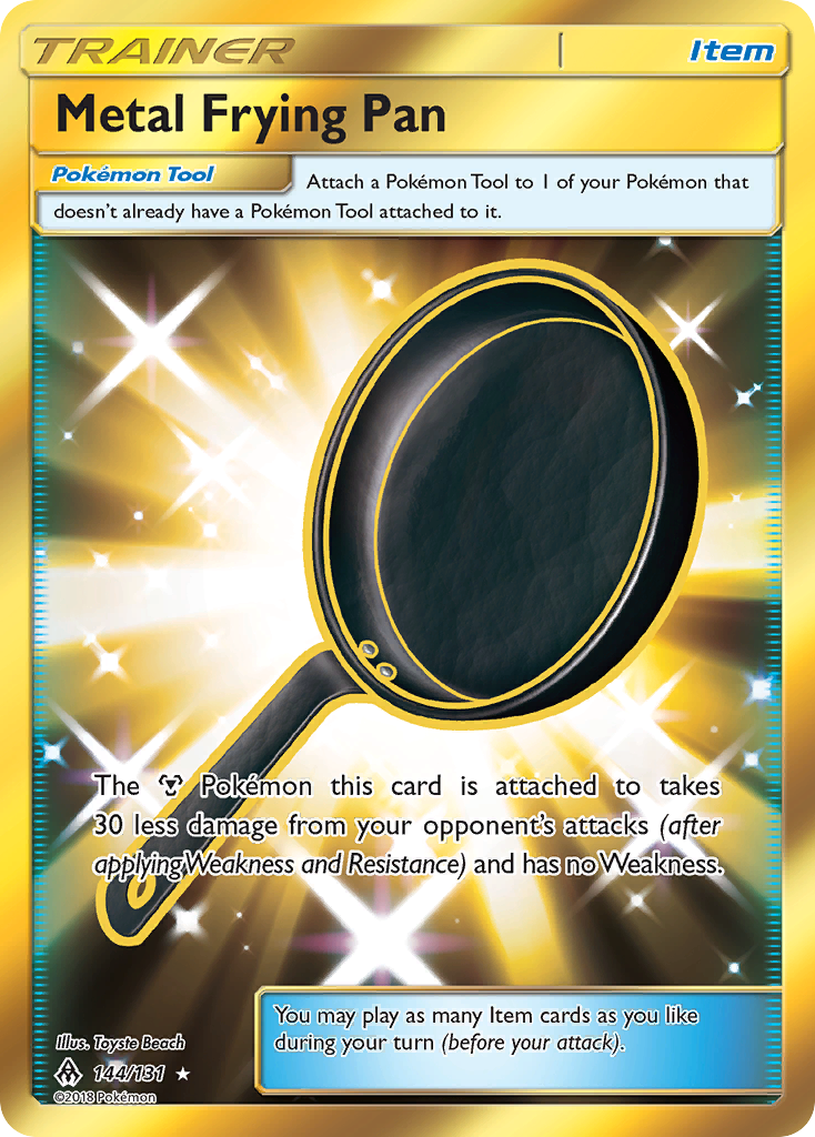 Metal Frying Pan (144/131) [Sun &amp; Moon: Forbidden Light] 
