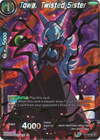 Towa, Twisted Sister (BT10-136) [Rise of the Unison Warrior 2nd Edition] 