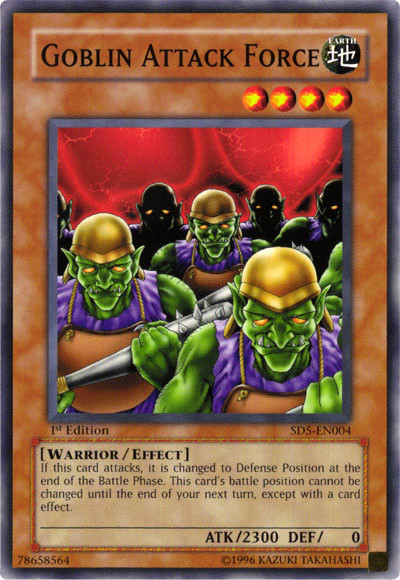 Goblin Attack Force [SD5-EN004] Common 
