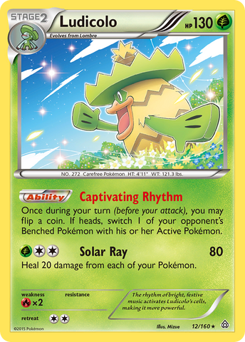 Ludicolo (12/160) [XY: Primal Clash] 