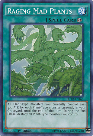 Raging Mad Plants [BP03-EN165] Common 
