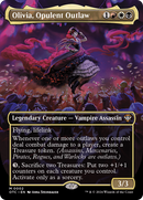 Olivia, Opulent Outlaw (Borderless) [Outlaws of Thunder Junction Commander] 
