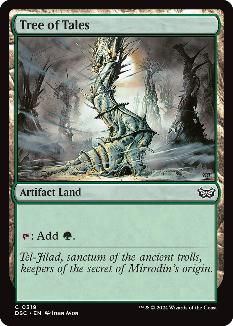 Tree of Tales [Duskmourn: House of Horror Commander] 