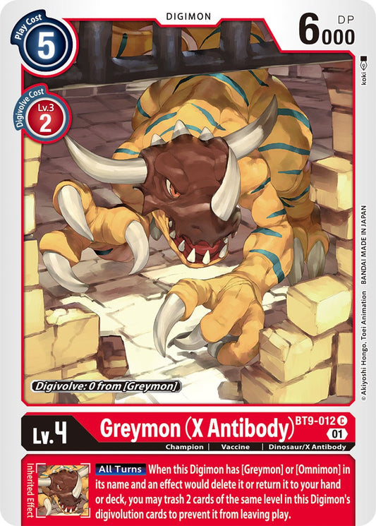 Greymon (X Antibody) [BT9-012] [X Record]