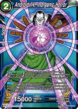 Android 14, Inorganic Horror (BT17-053) [Ultimate Squad] 