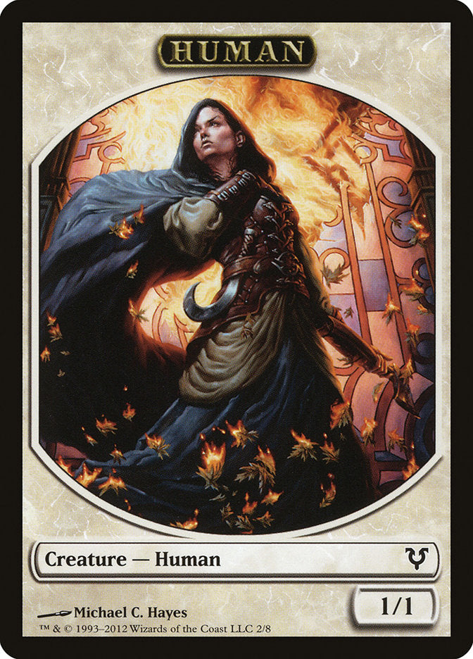 Human Token (2/8) [Avacyn Restored Tokens] 