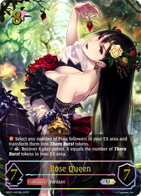 Rose Queen (BP01-U01EN) [Advent of Genesis]