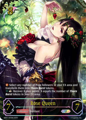 Rose Queen (BP01-U01EN) [Advent of Genesis] 