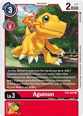 Agumon [BT5-007] [Battle of Omni] 