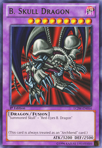 B. Skull Dragon [LCJW-EN054] Rare 