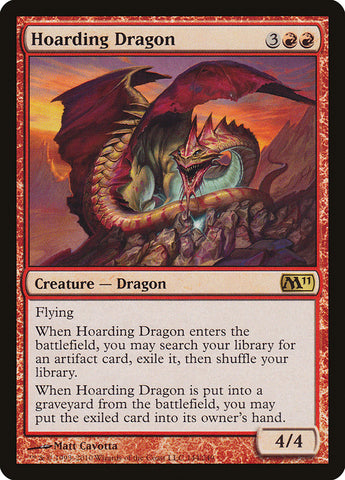 Hoarding Dragon [Magic 2011] 