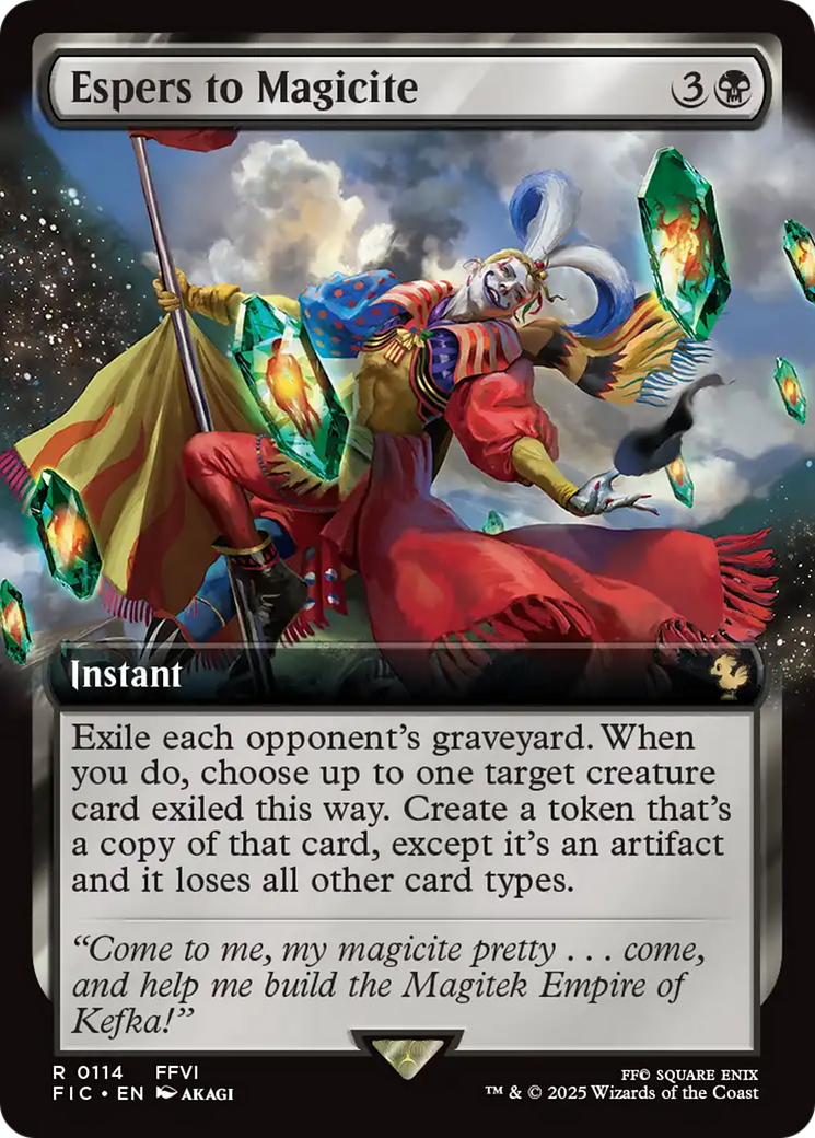 Espers to Magicite (Extended Art) [FINAL FANTASY Commander] 