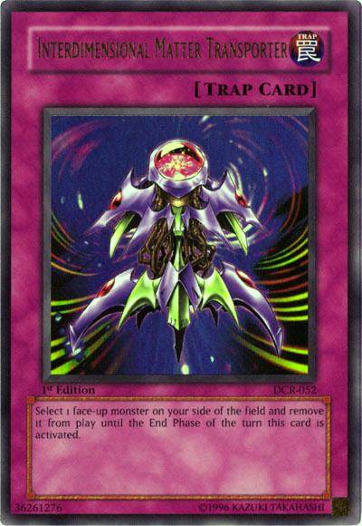 Interdimensional Matter Transporter [DCR-052] Ultra Rare 