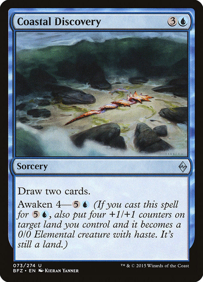 Coastal Discovery [Battle for Zendikar] 